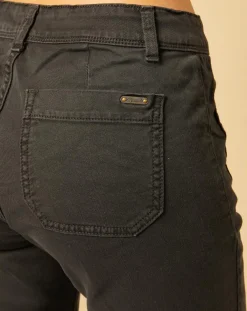 Femme Acquaverde Jeans^Jean bootcut Charlotte charcoal