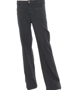 Femme Acquaverde Jeans^Jean bootcut Charlotte charcoal