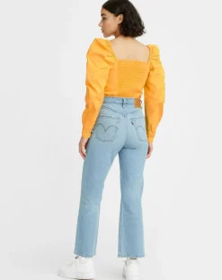 Femme Levi's® Jeans^Jean crop boot Ribcage bleu