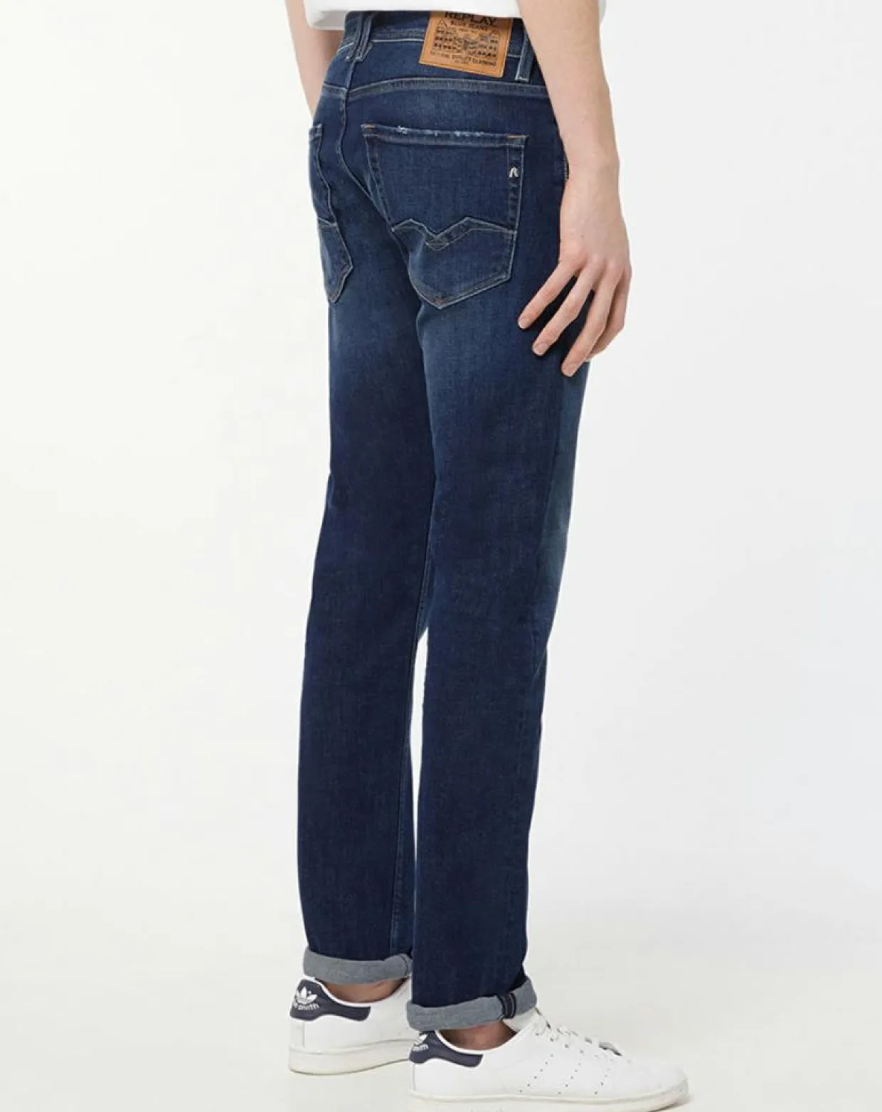 Homme Replay Jeans^Jean Denim Functional bleu foncé