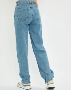 Jean droit 100% Coton Bio Heddal Baggy Style bleu-Marc O'Polo Discount