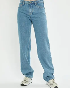 Jean droit 100% Coton Bio Heddal Baggy Style bleu-Marc O'Polo Discount