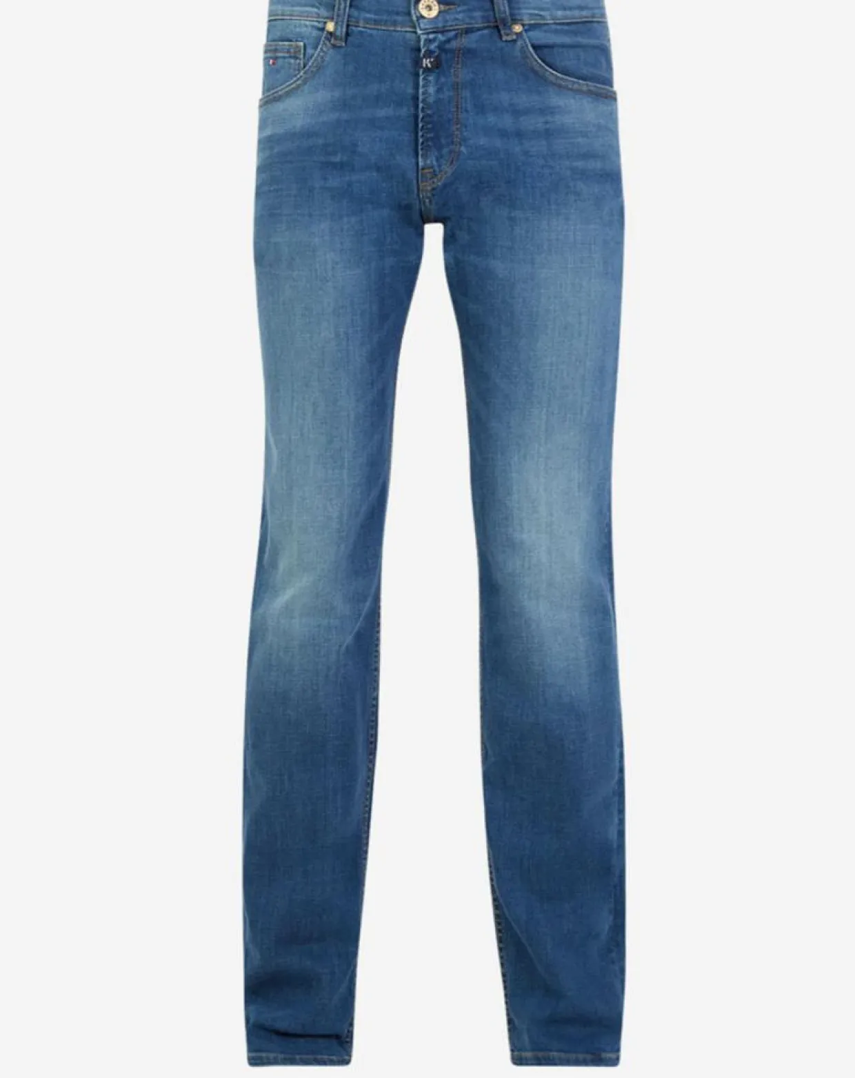 Homme Kaporal 5 Jeans^Jean Droit Datte délavé bleu