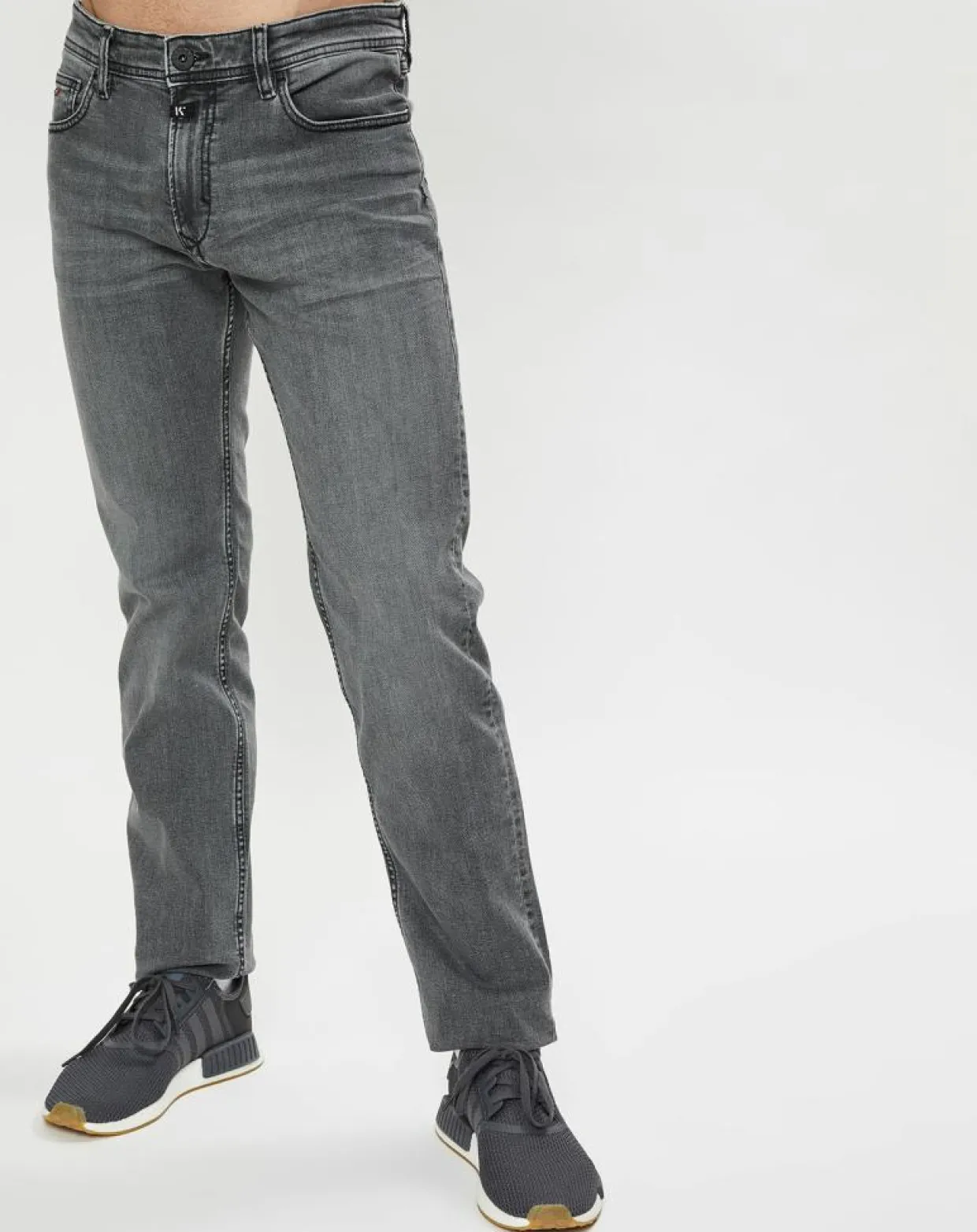Jean Droit Datte Noos gris-Kaporal 5 Clearance
