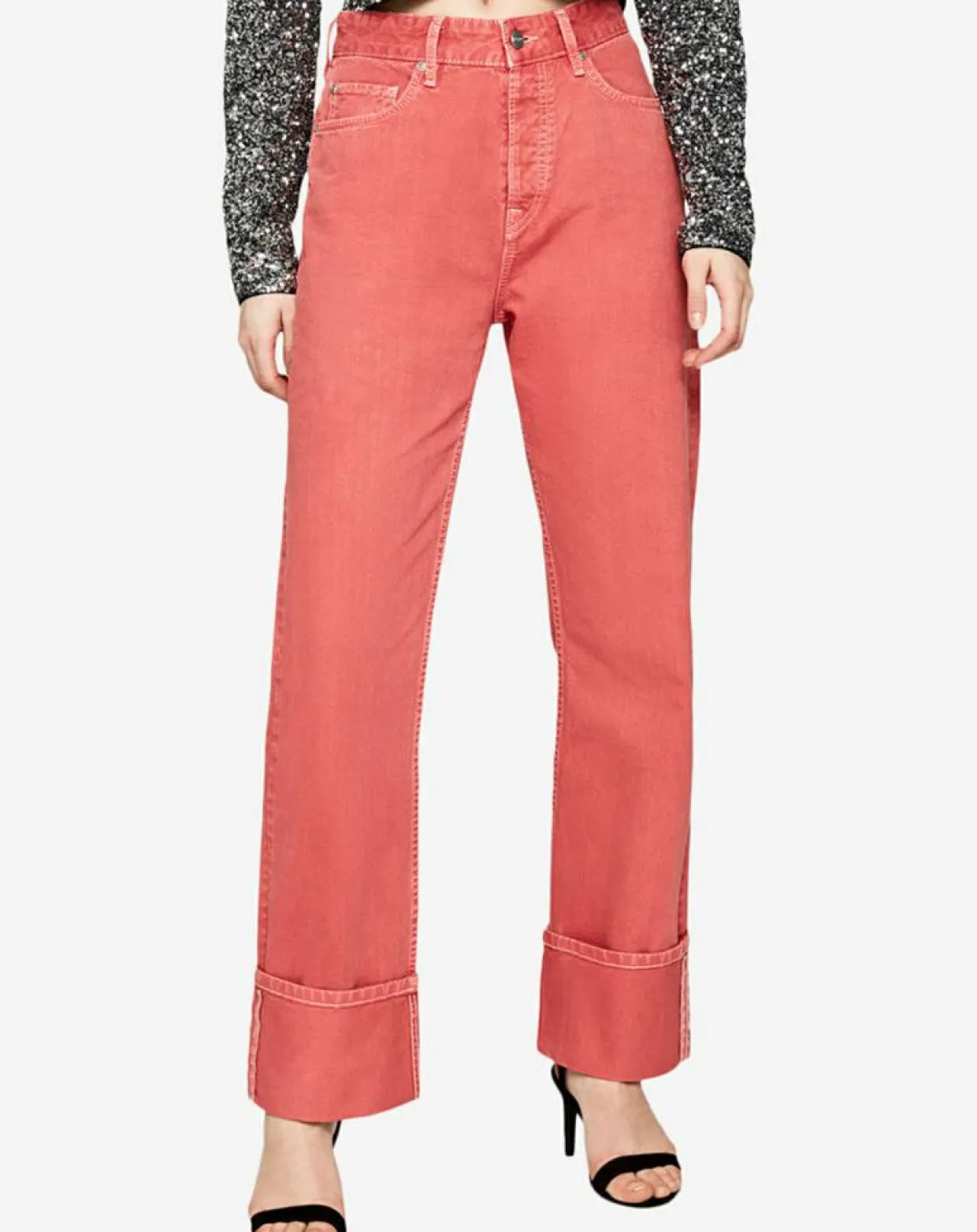 Jean droit Dua rouge-Pepe Jeans Outlet