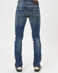 Homme Replay Jeans^Jean Droit Grover 3J Med bleu