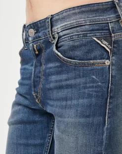 Homme Replay Jeans^Jean Droit Grover 3J Med bleu