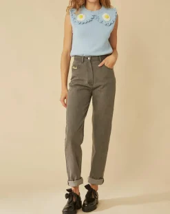 Femme Manoush Jeans^Jean Droit noir