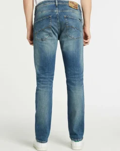 Homme Teddy Smith Jeans^Jean droit Worn Comfor bleu