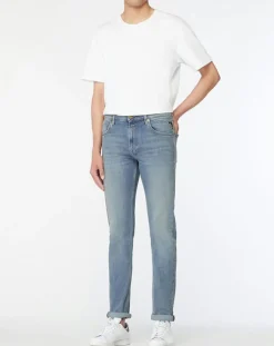 Jean en Coton Bio 573 bleu moyen-Replay Hot