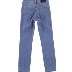 Jean en Toile de coton à taille haute bleu-Scotch & Soda Online