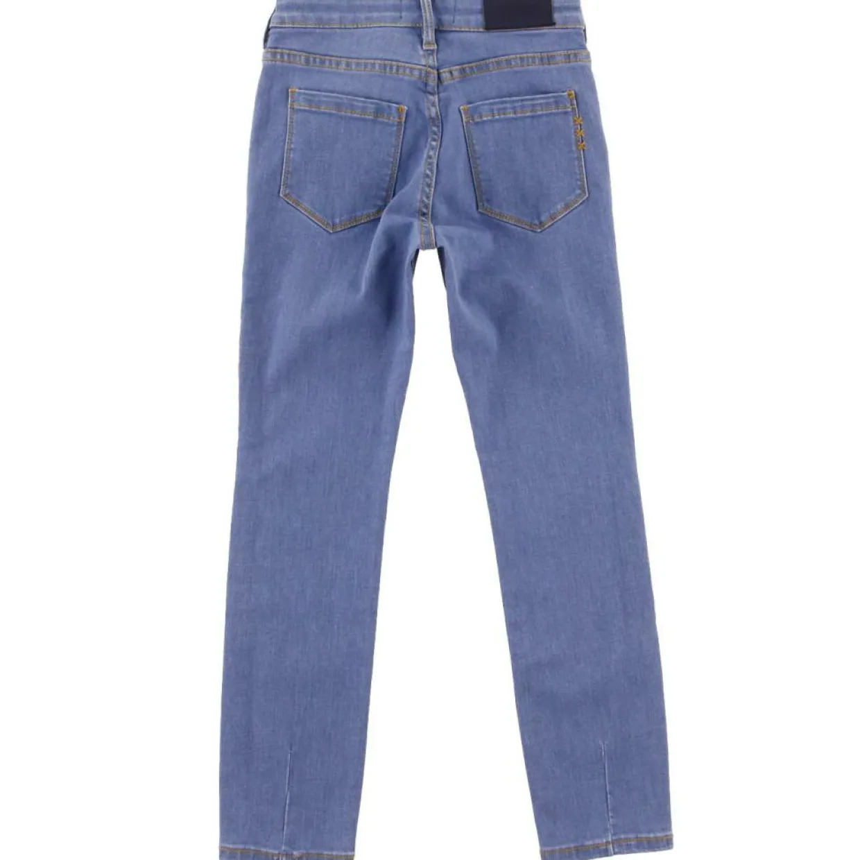 Jean en Toile de coton à taille haute bleu-Scotch & Soda Online