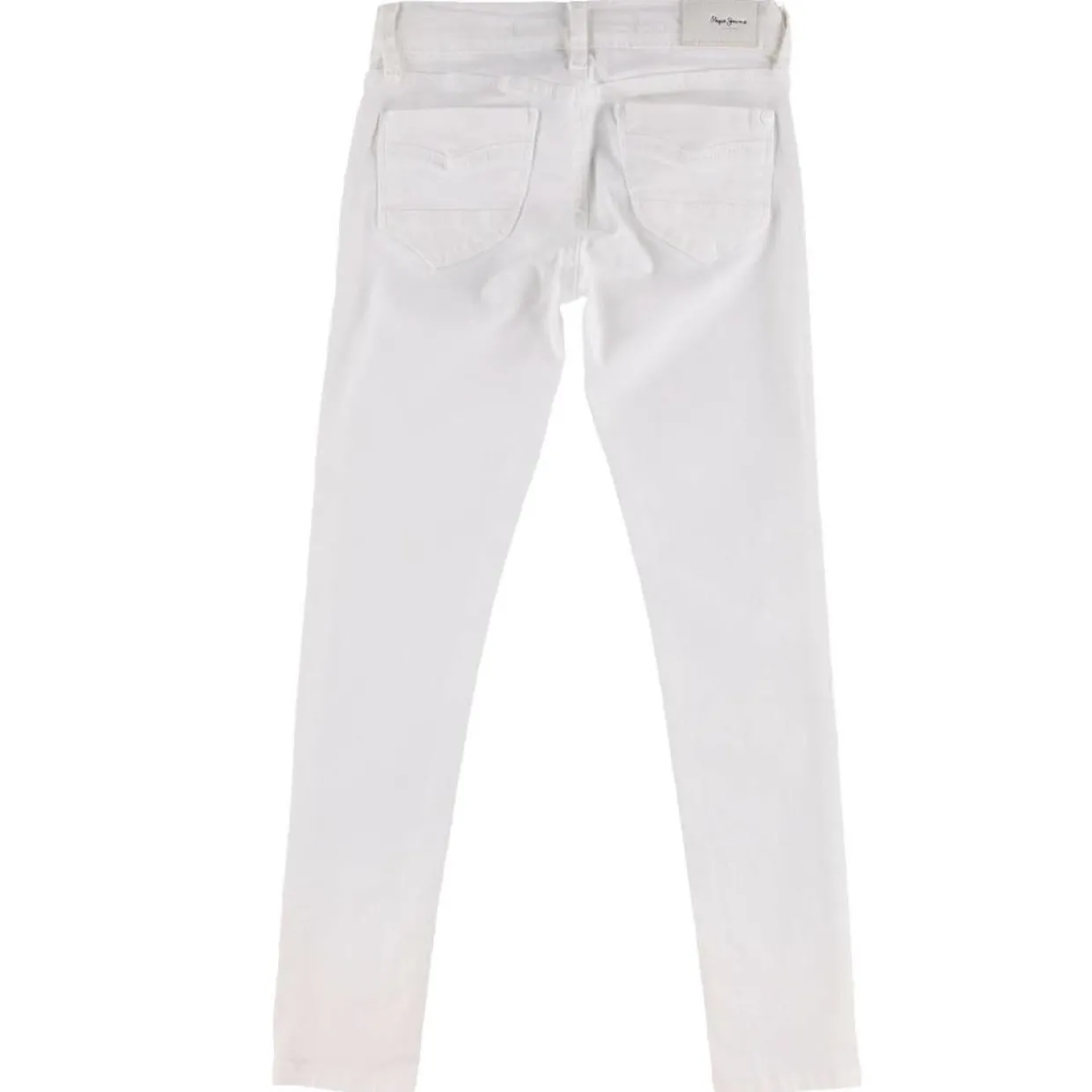 Enfant Pepe Jeans Fille^Jean en Toile de coton extensible Pixlette skinny blanc