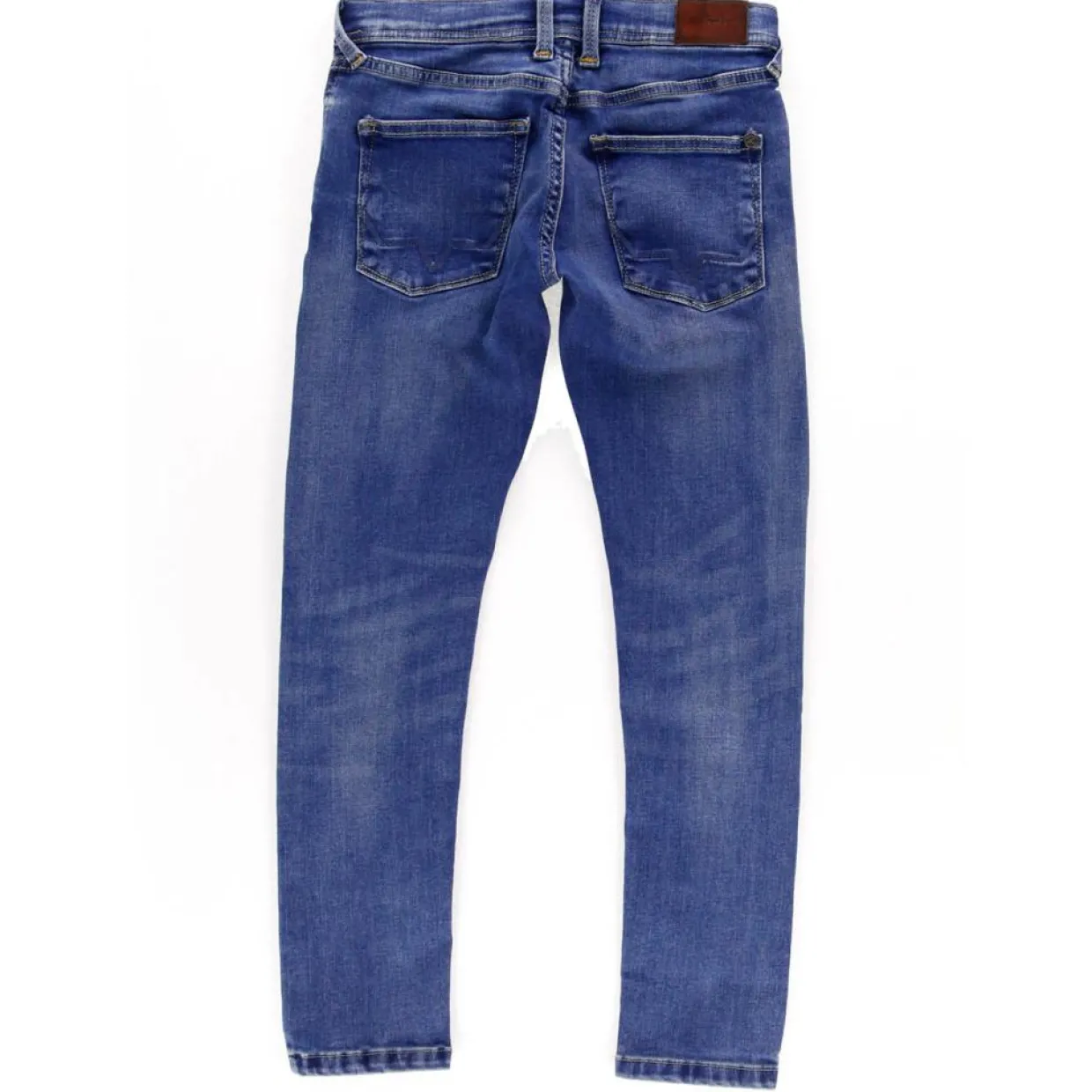 Enfant Pepe Jeans Fille^Jean en Toile de coton extensible Finly bleu
