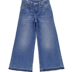 Enfant Pepe Jeans Fille^Jean en Toile de coton Jivey large bleu