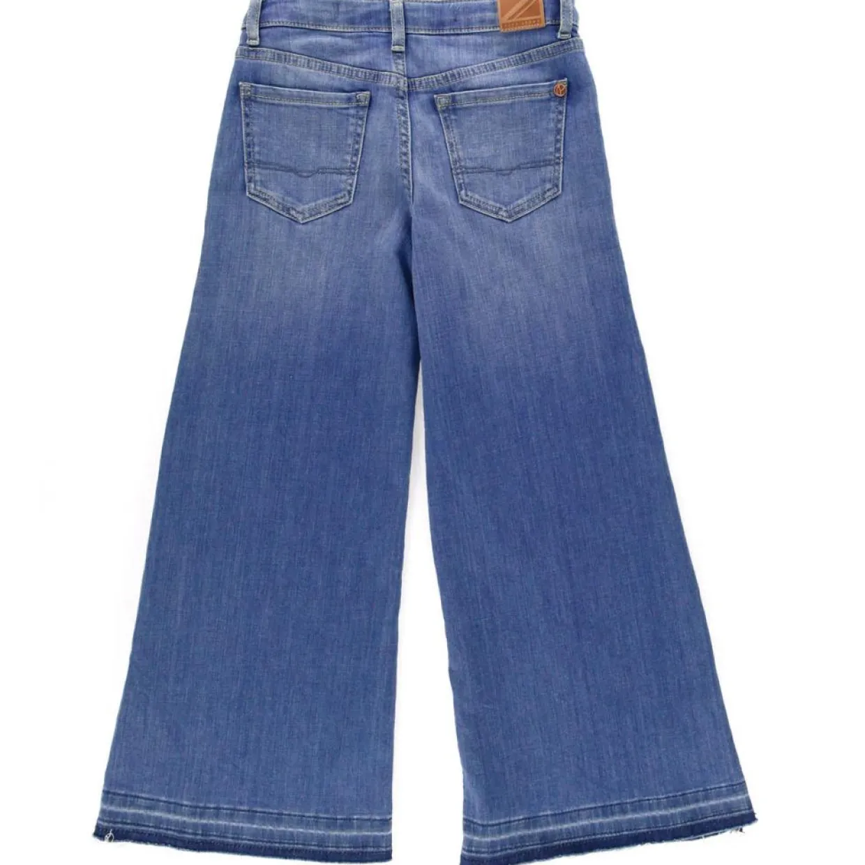 Enfant Pepe Jeans Fille^Jean en Toile de coton Jivey large bleu