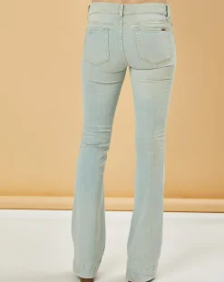 Femme Acquaverde Jeans^Jean flare Adriana bleu