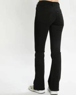 Femme Scotch & Soda Jeans^Jean Flare en Coton Bio mélangé noir