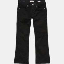 Enfant Pepe Jeans Fille^Jean Flare en Toile de coton 7/8 noir