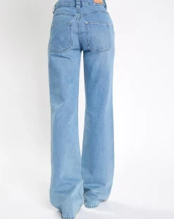 Jean flare léger bleu clair-Esprit Outlet