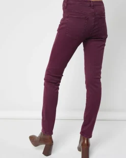 Femme Swildens Jeans^Jean Gigic bordeaux