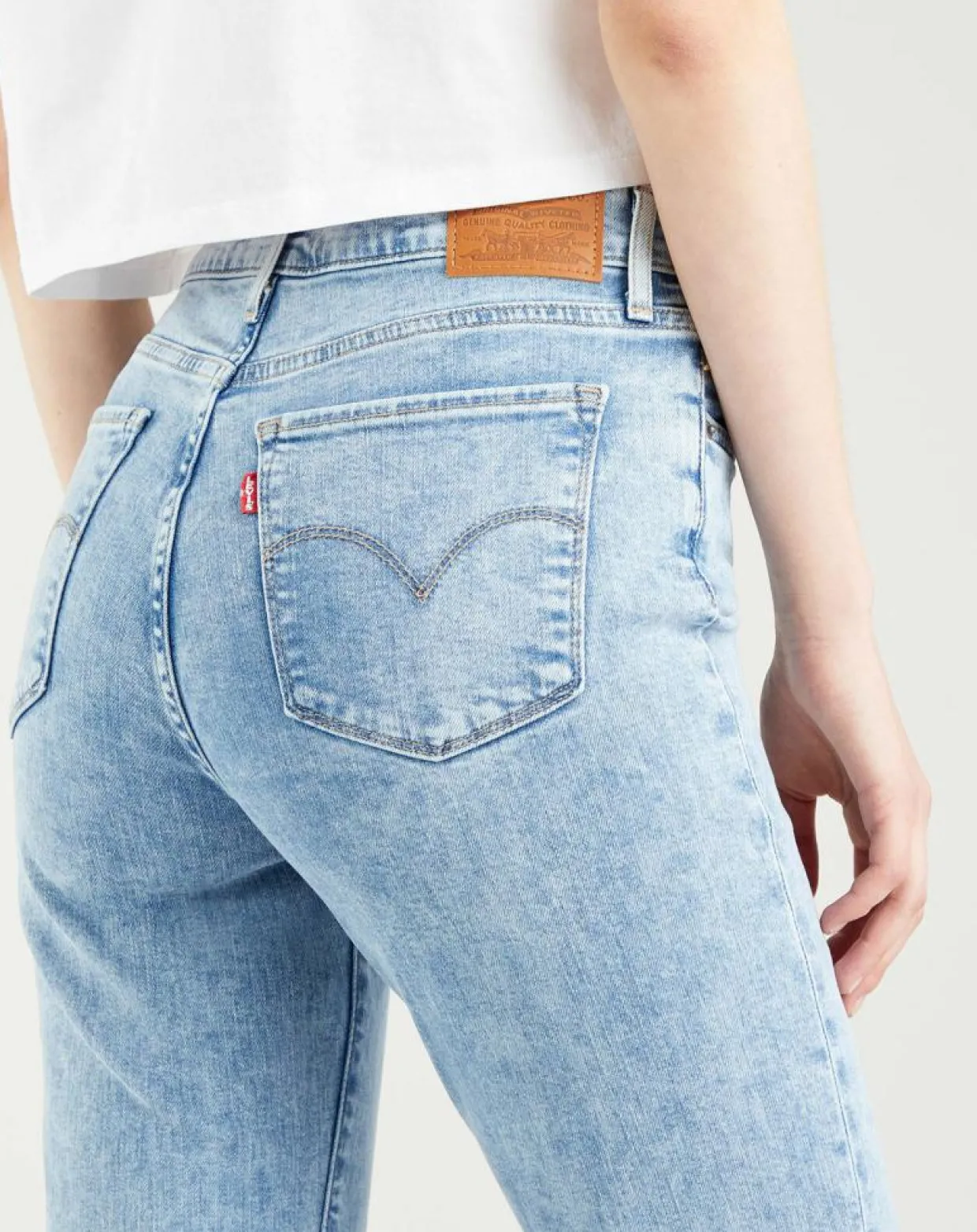 Jean high rise straight 724 Spill T bleu clair-Levi's® Hot