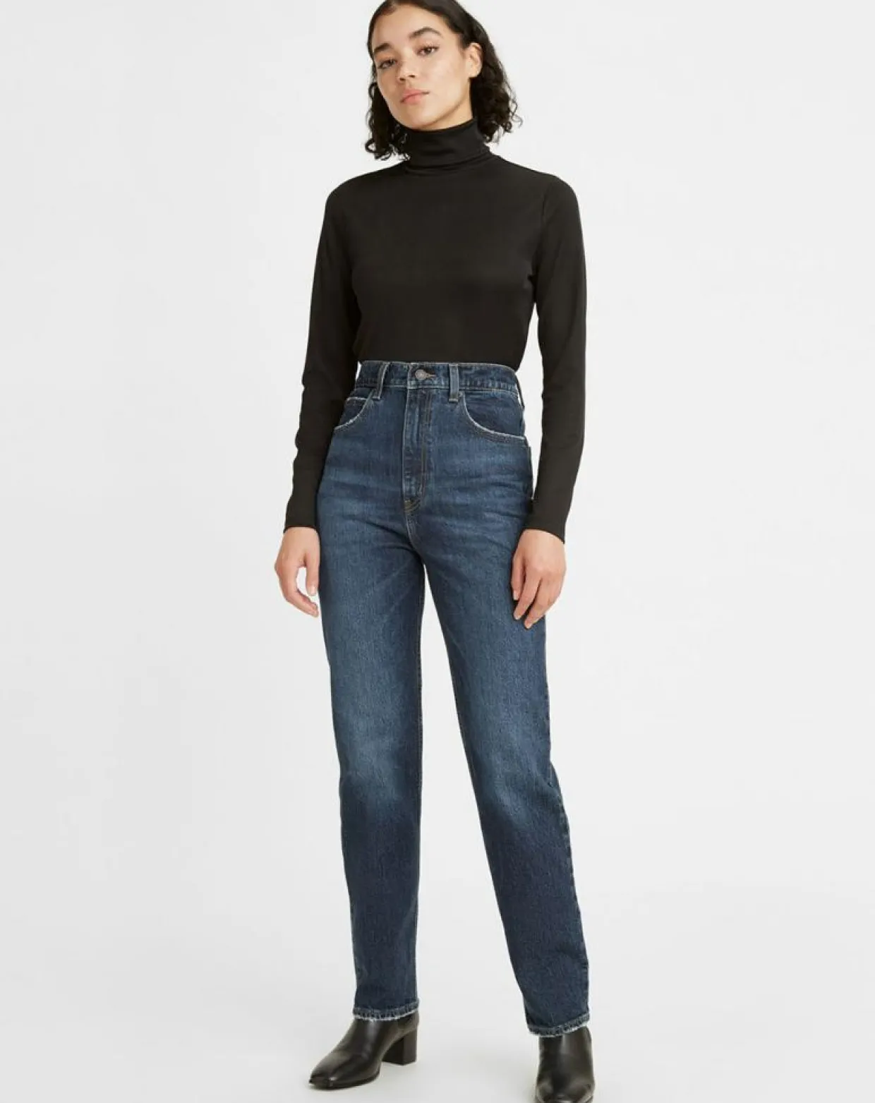 Femme Levi's® Jeans^Jean high slim straight 70's sonoma hills bleu