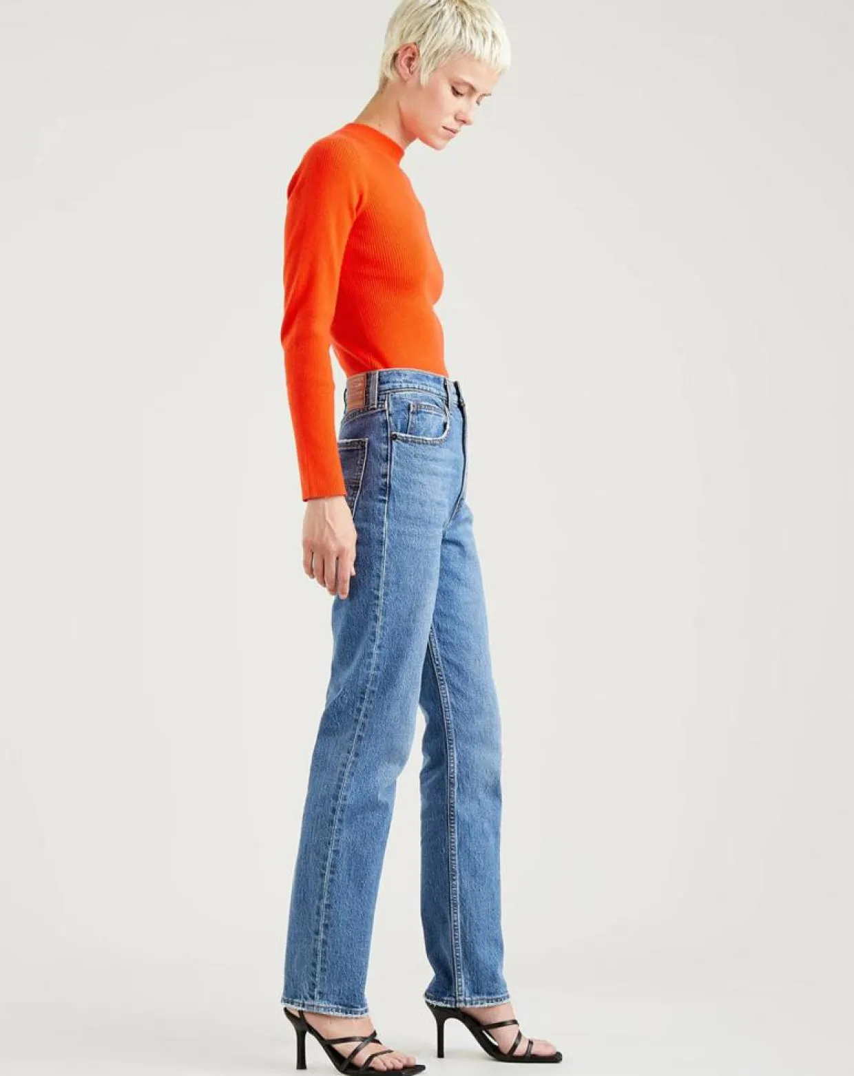 Jean high slim straight 70's bleu-Levi's® Hot