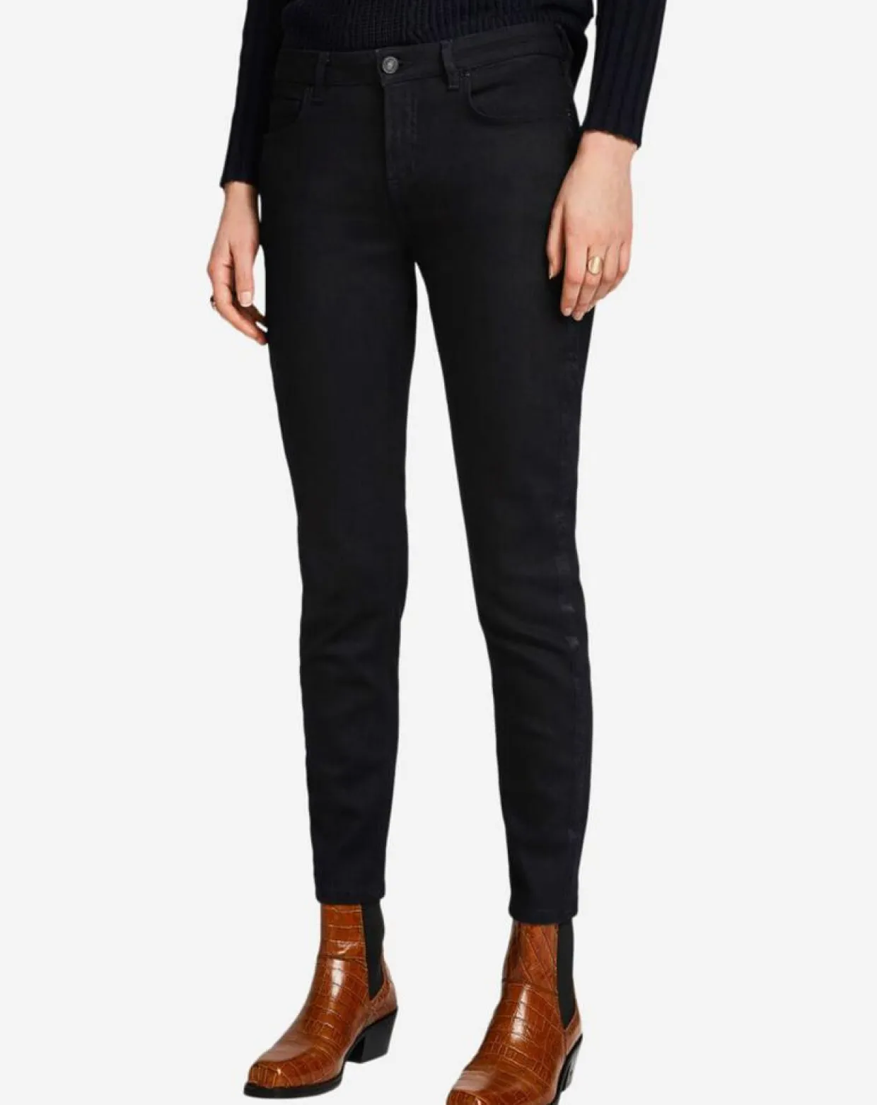 Femme Scotch & Soda Jeans^Jean Keeper bleu foncé