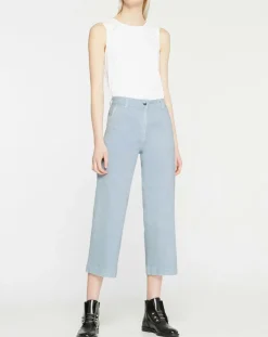 Jean large Amy bleu clair-Yerse