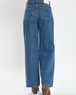 Femme Marc O'Polo Jeans^Jean large bleu foncé