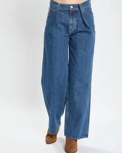 Femme Marc O'Polo Jeans^Jean large bleu foncé
