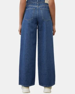 Femme Marc O'Polo Jeans^Jean large bleu foncé