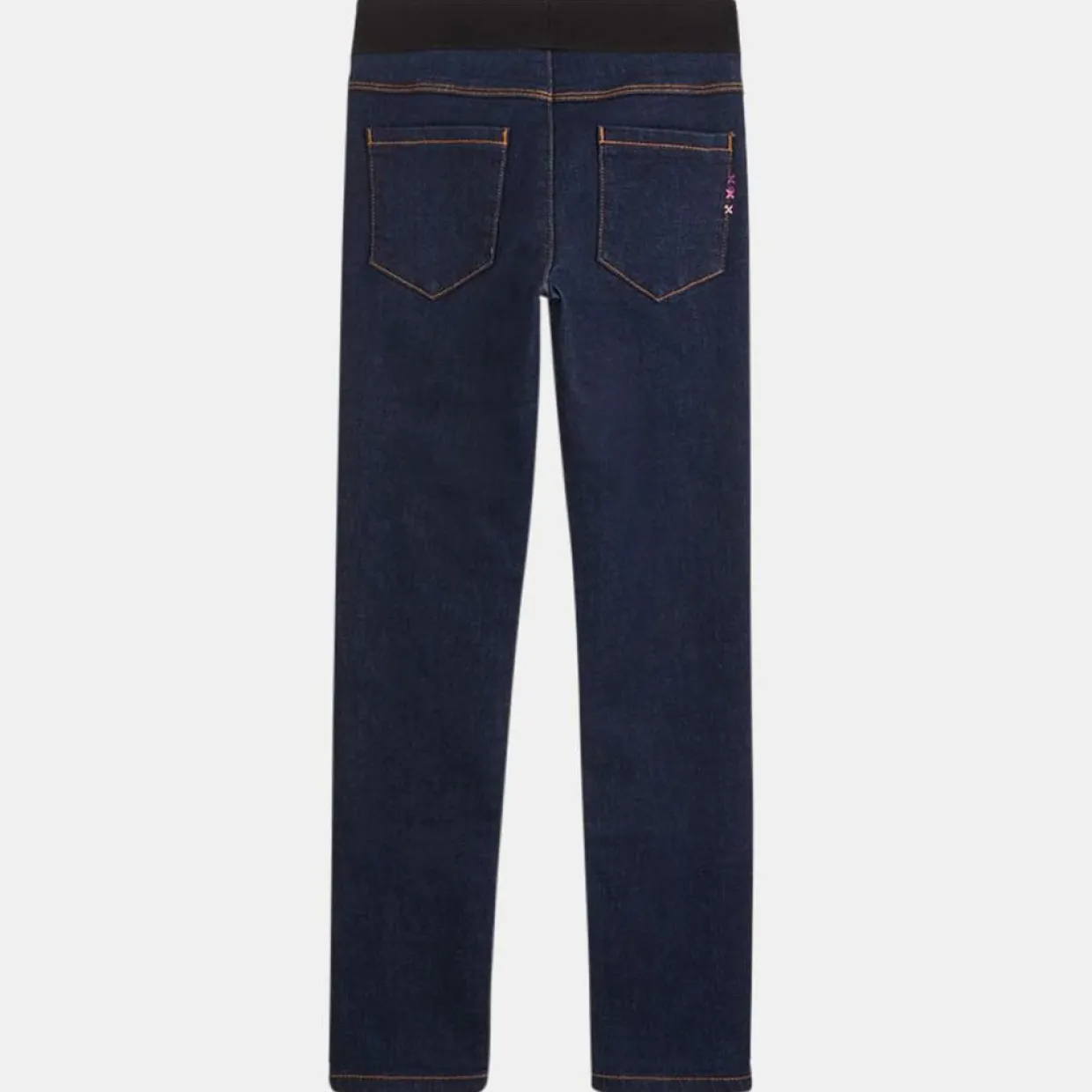 Enfant Scotch & Soda Fille^Jean leggings en Coton bio flex bleu foncé