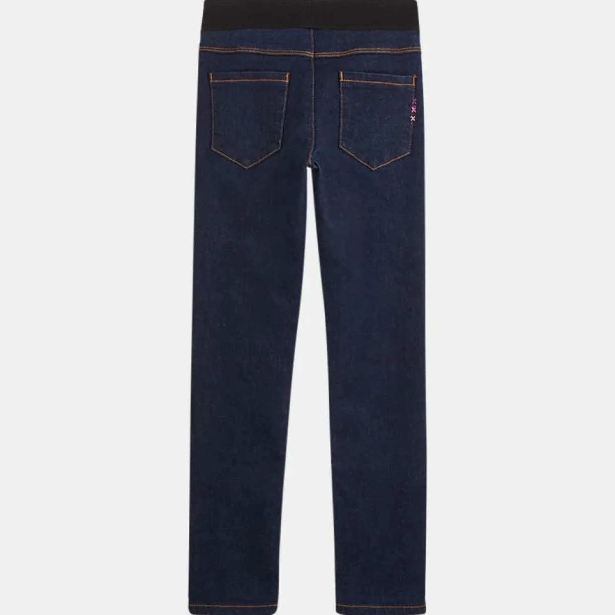 Enfant Scotch & Soda Fille^Jean leggings en Coton bio flex bleu foncé