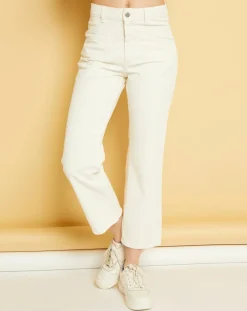 Jean mom Frida crème-Acquaverde Sale