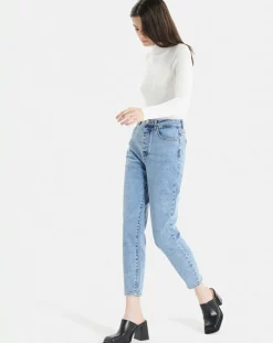 Femme Zapa Jeans^Jean mom Jane bleach