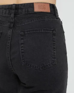 Femme BDG by Urban Outfitters Jeans^Jean mom noir délavé