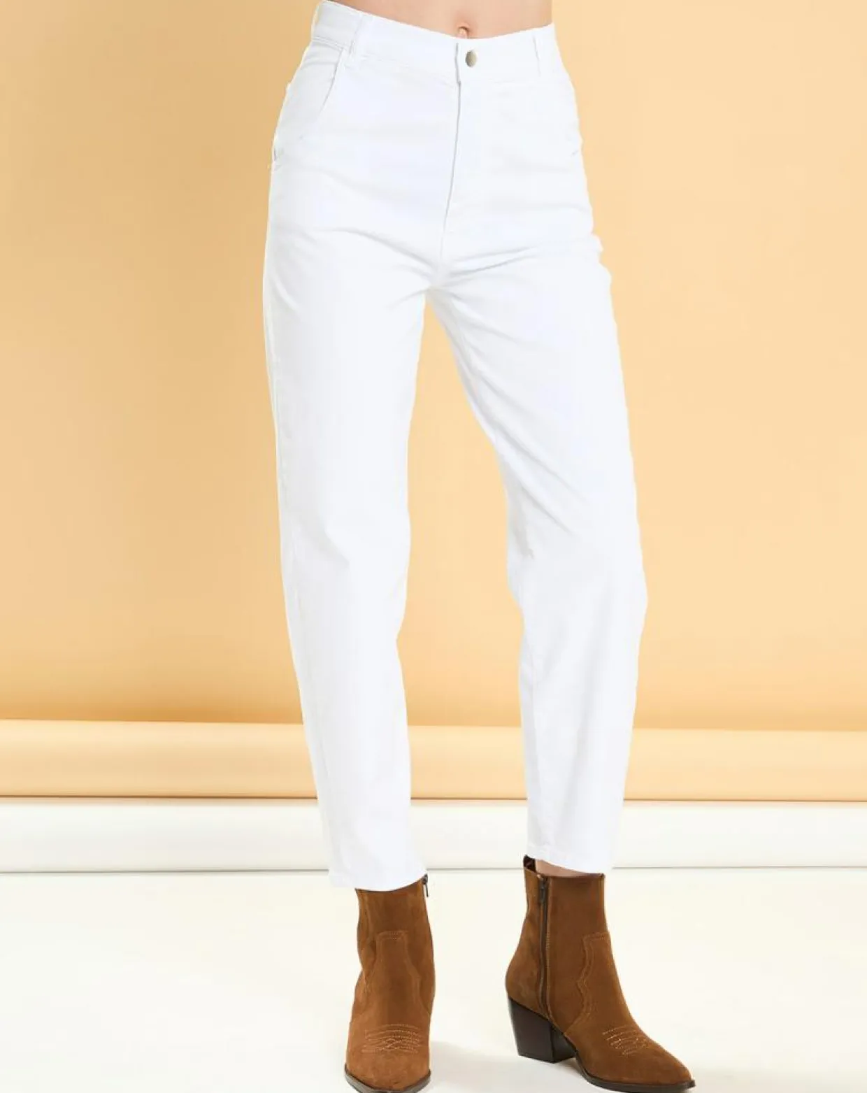 Femme Acquaverde Jeans^Jean Moore blanc