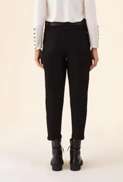 Femme Bleu Blanc Rouge Pantalons^Jean Paule noir