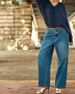 Femme La Petite Etoile Jeans^Jean Peguy dark stone