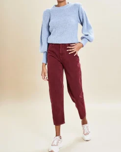 Femme Chloé Stora Jeans^Jean Ravi bordeaux