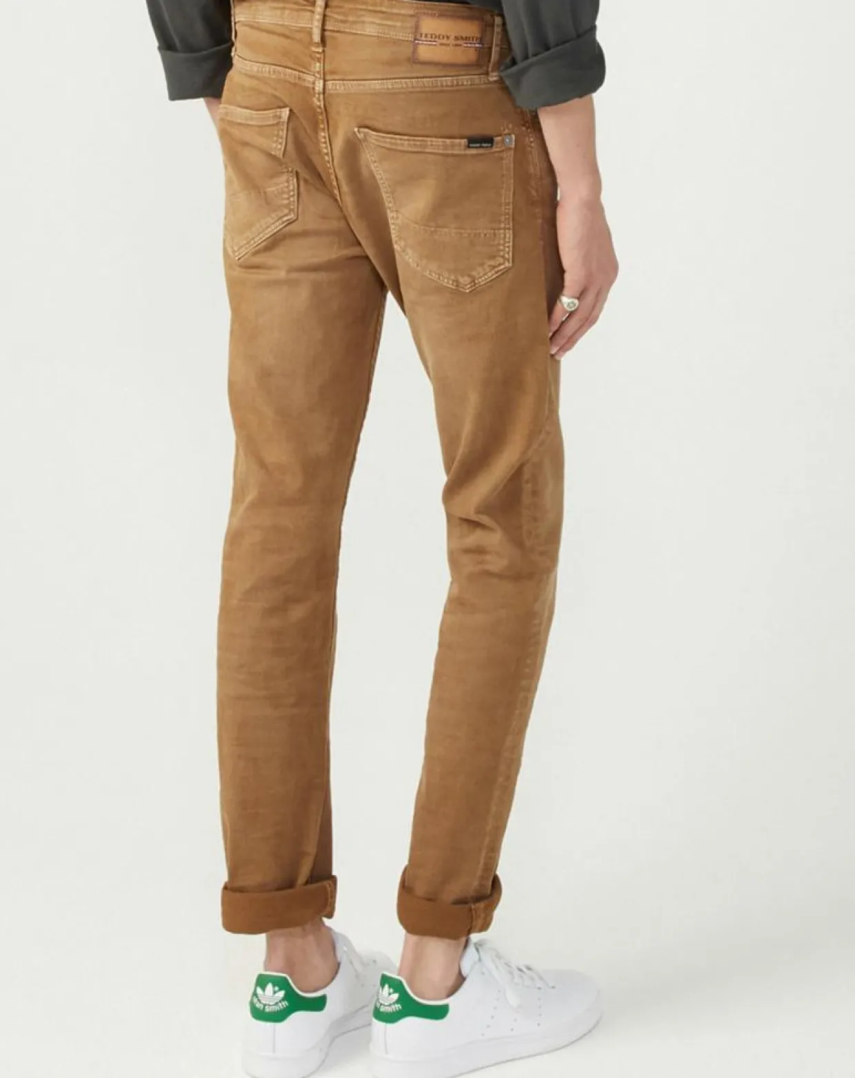 Homme Teddy Smith Jeans^Jean Reeple beige foncé