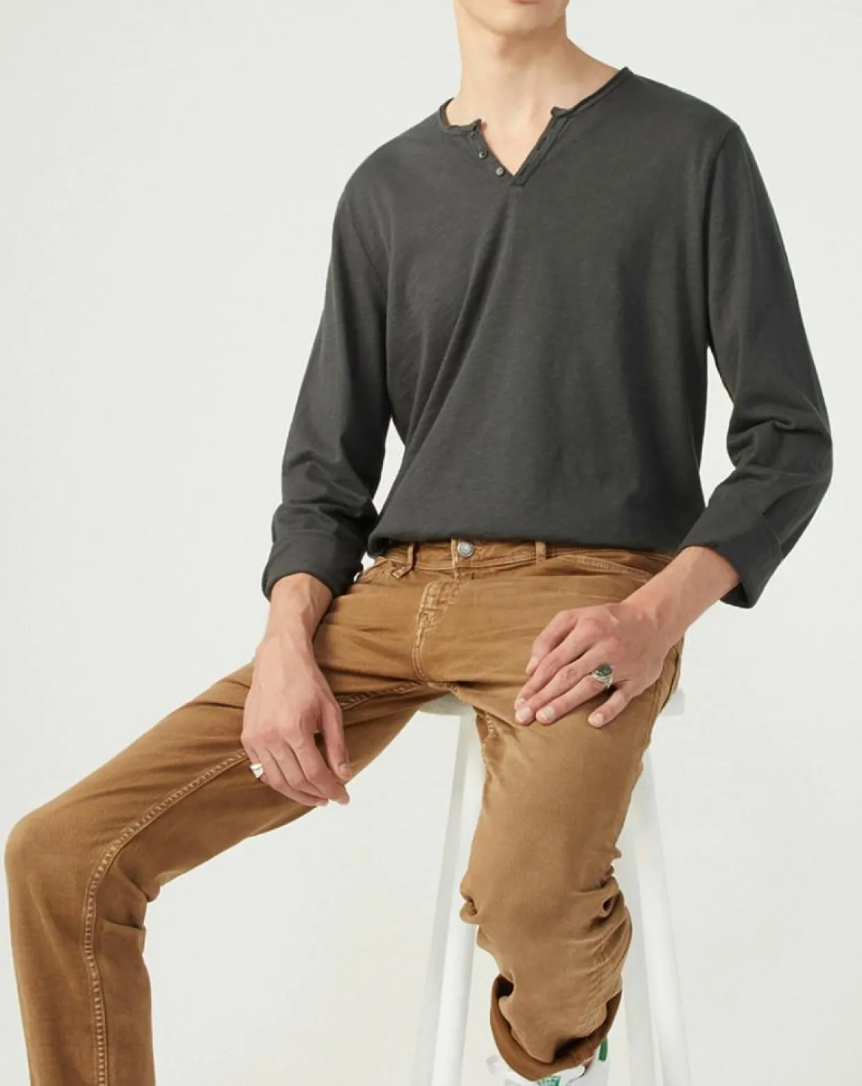 Homme Teddy Smith Jeans^Jean Reeple beige foncé