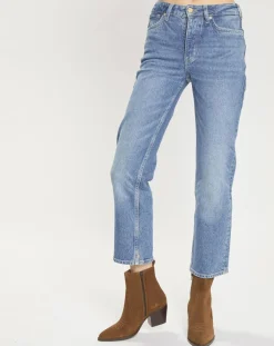 Femme Scotch & Soda Jeans^Jean Regular Fit bleu délavé