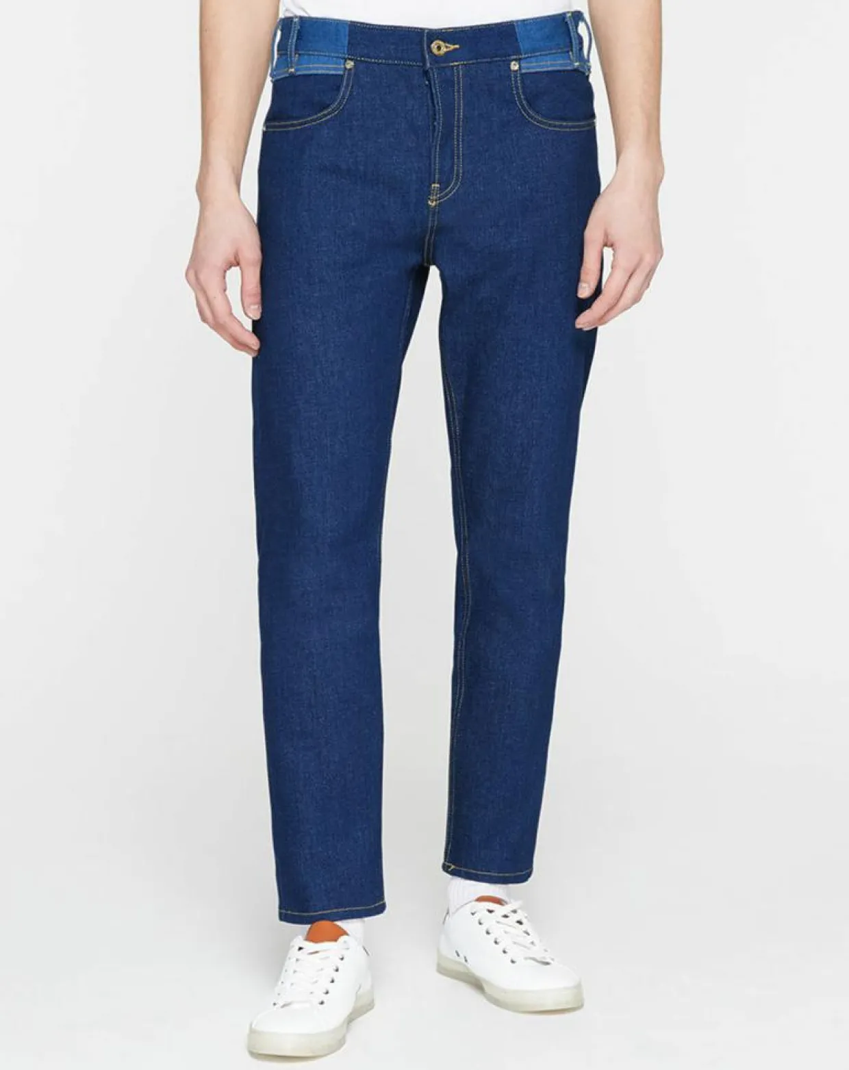 Homme Scotch & Soda Jeans^Jean Regular Fit taille haute bleu