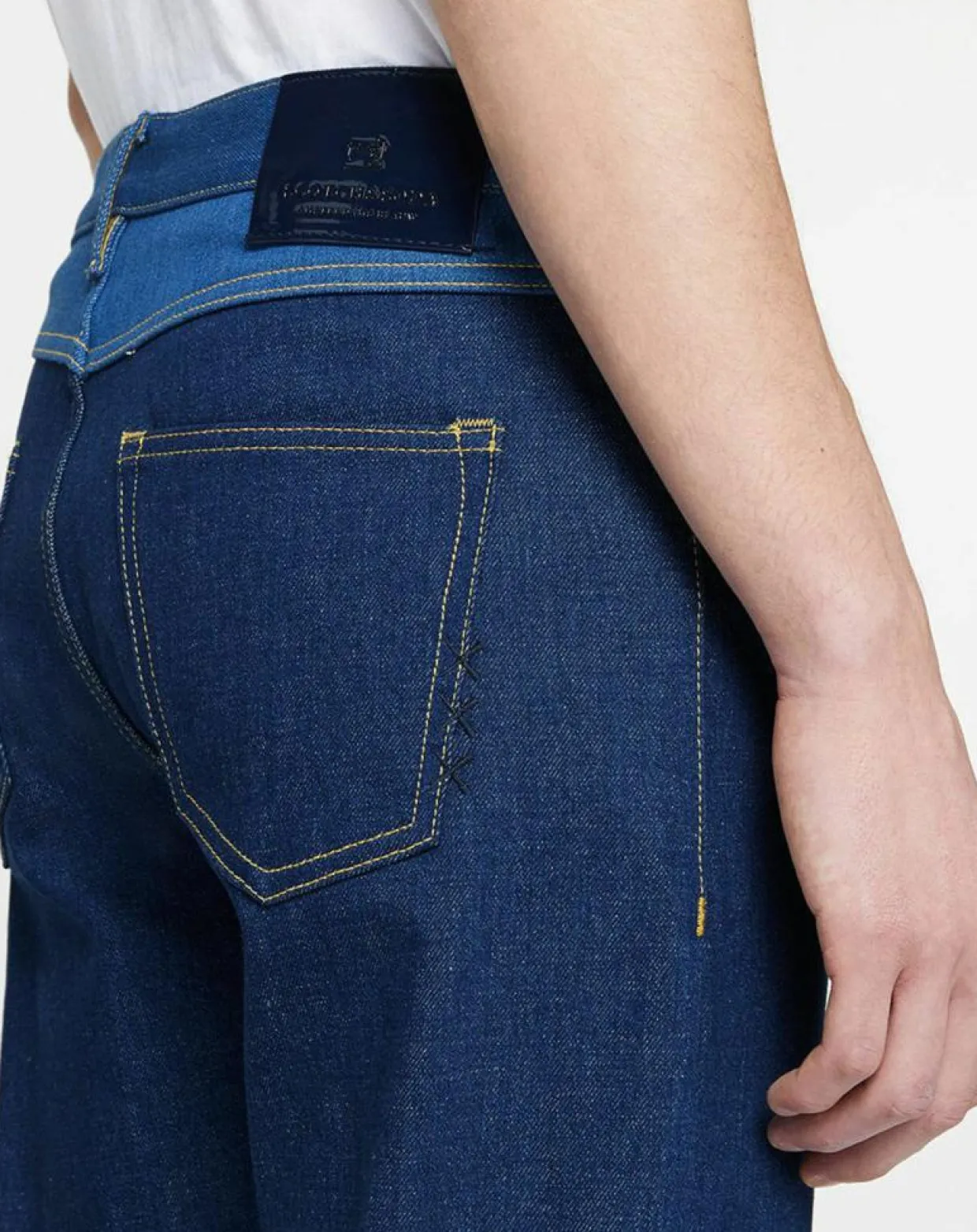 Homme Scotch & Soda Jeans^Jean Regular Fit taille haute bleu