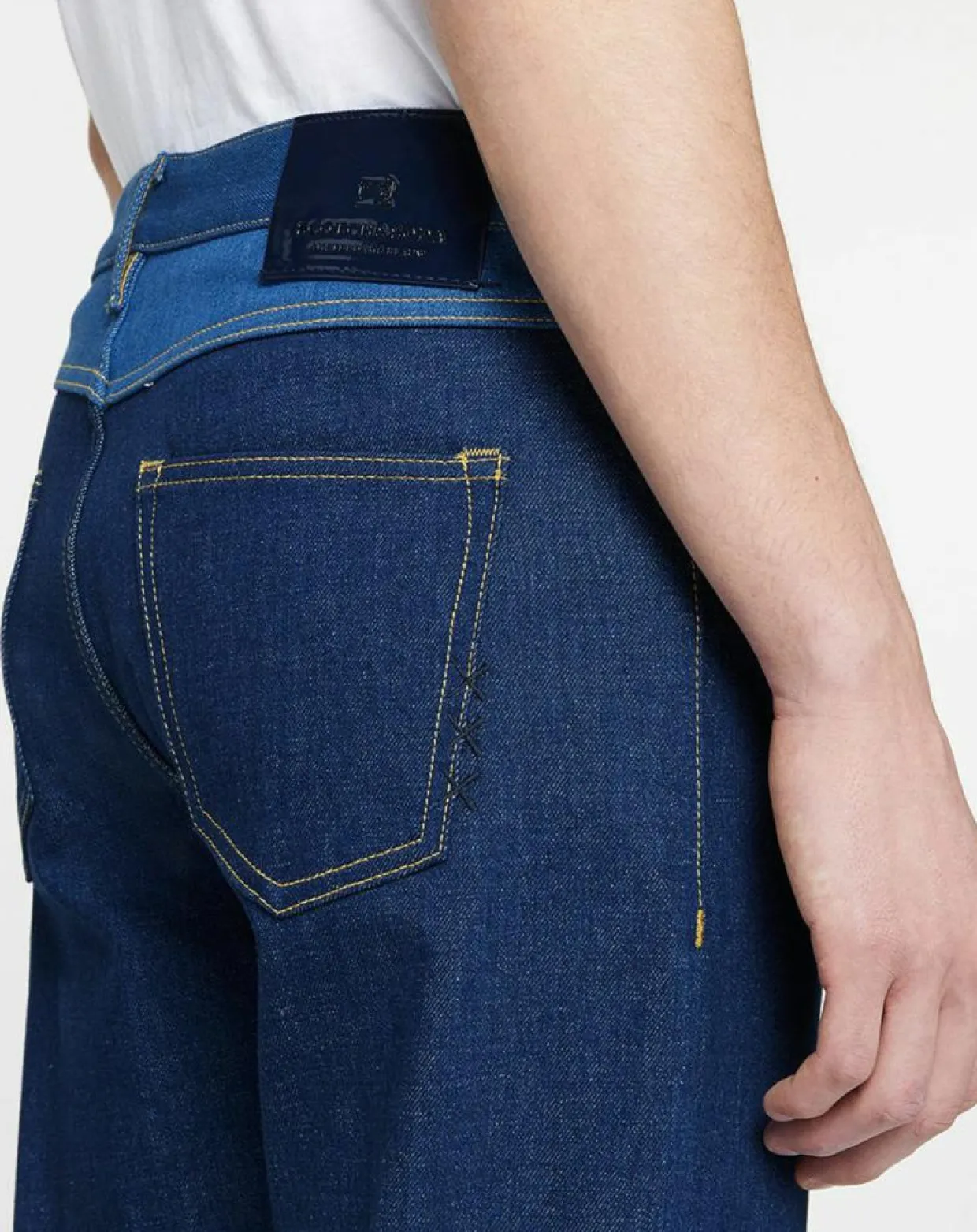 Homme Scotch & Soda Jeans^Jean Regular Fit taille haute bleu