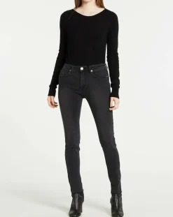 Femme Suncoo Jeans^Jean Rhéa gris foncé