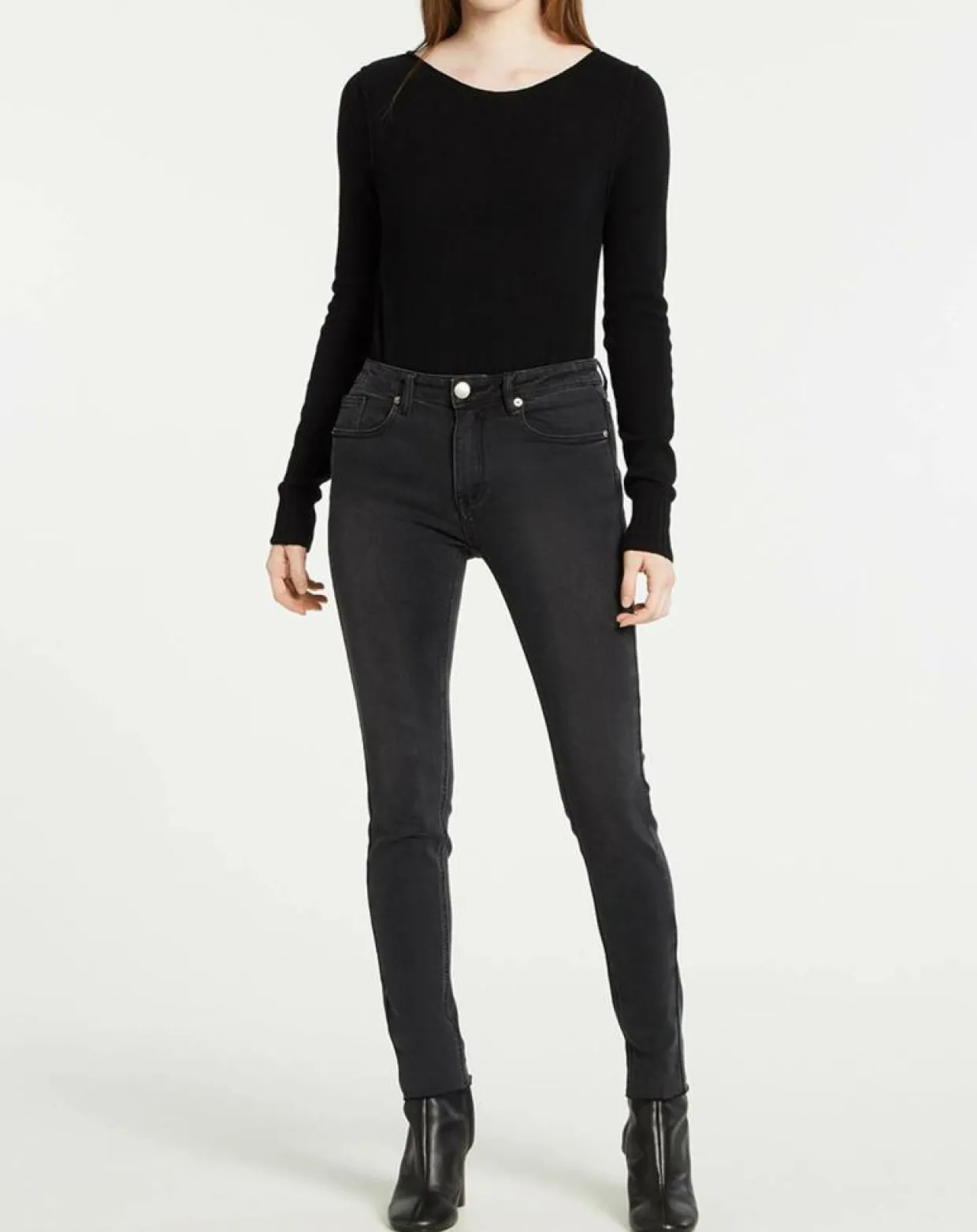 Femme Suncoo Jeans^Jean Rhéa gris foncé
